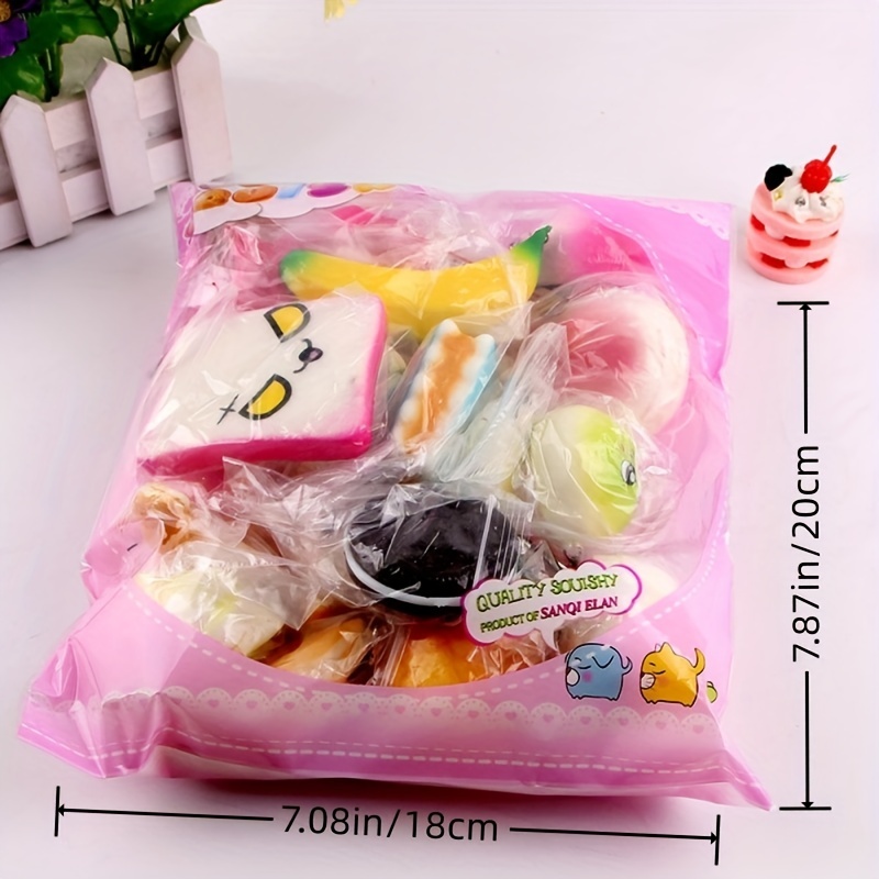 10pcs สุ่ม Squishes ของเล่น MI - Kitchen Baking Gifts บทวิจารณ์และราคา
