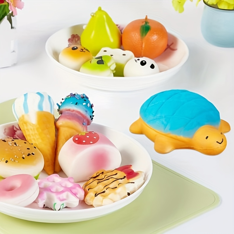 10pcs สุ่ม Squishes ของเล่น MI - Kitchen Baking Gifts บทวิจารณ์และราคา