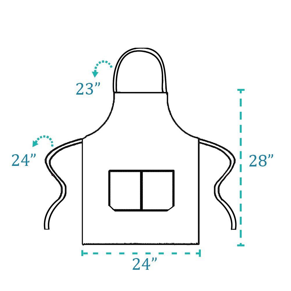 12แพ็คผ้ากันเปื้อน Bib-Unisex  - Kitchen Baking Drawing บทวิจารณ์และราคา