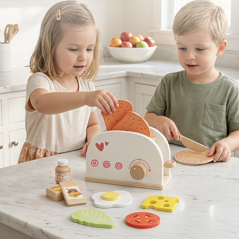 ชุดครัวไม้สำหรับเล่นบทบาทสมมติ - Kitchen Baking Game บทวิจารณ์และราคา