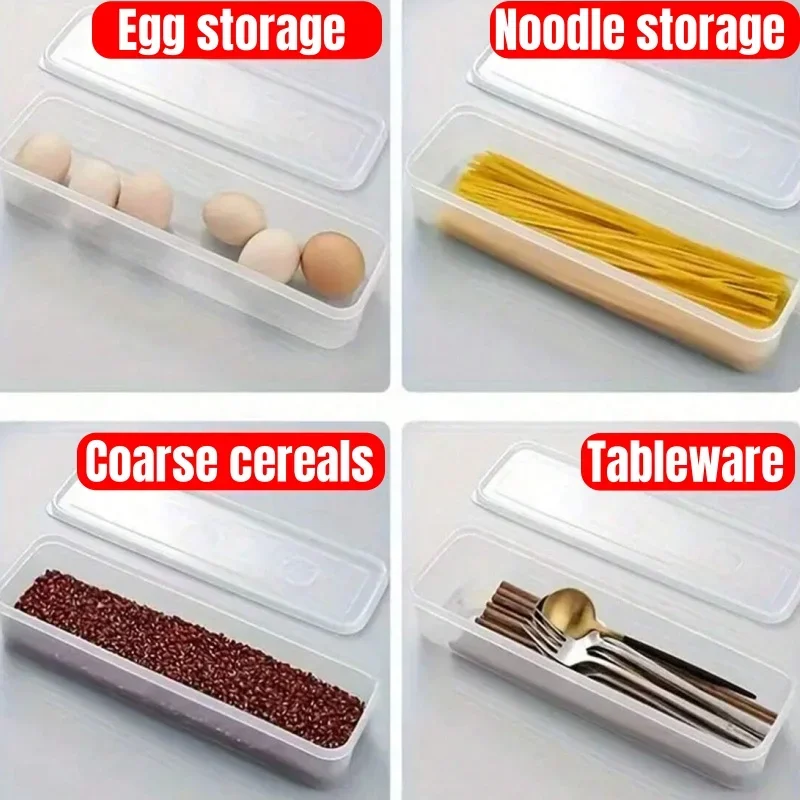1/4Pcs ตู้เย็นกล่องพร้อมฝาปิดพ - Kitchen Baking Tins บทวิจารณ์และราคา