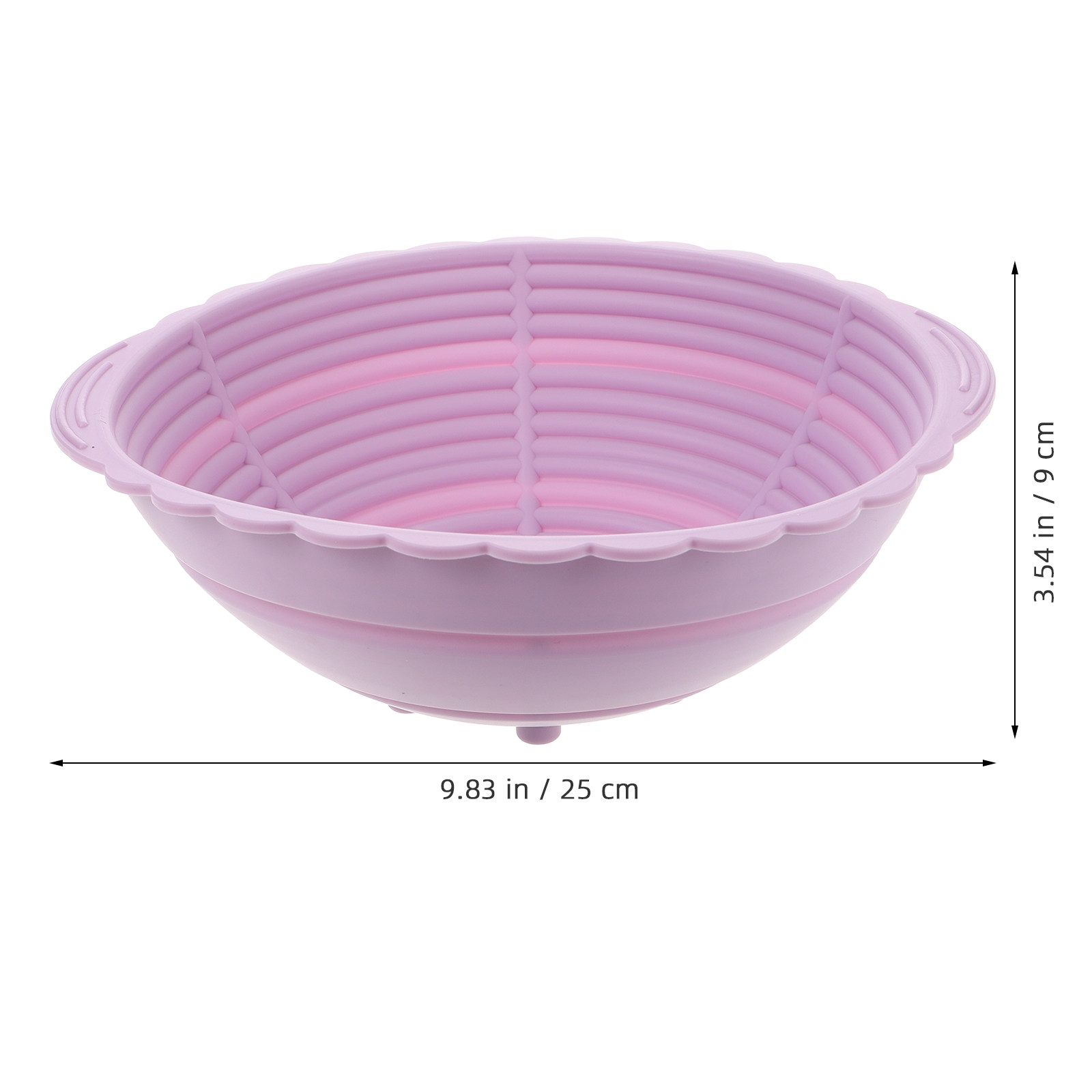 ตะกร้าซิลิโคนพับได้ขนาดใหญ่ สี - Proofing Basket Banneton บทวิจารณ์และราคา