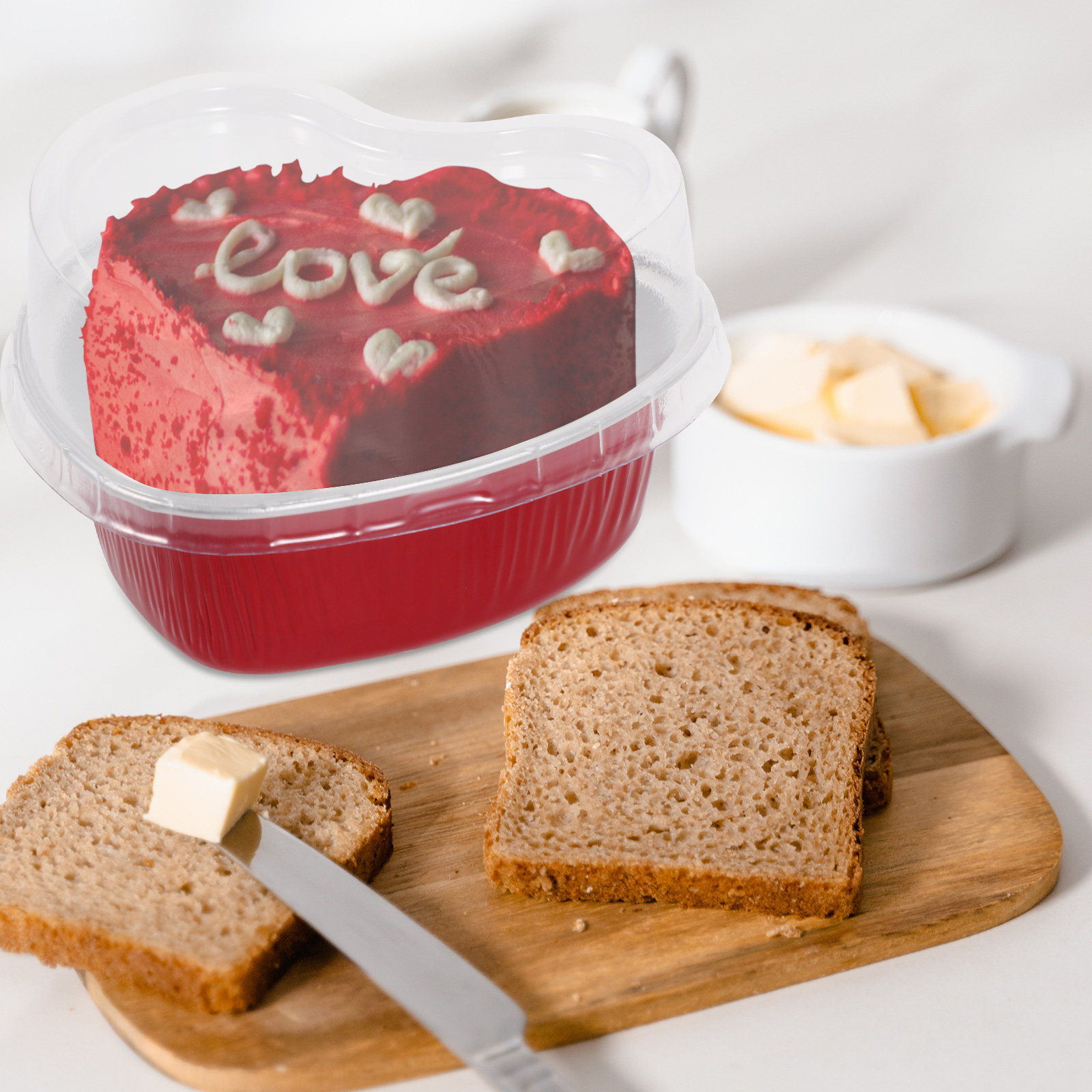 20 ชุด ถาดอบเค้กรูปหัวใจทำจากอ - Baking Kitchen Design บทวิจารณ์และราคา