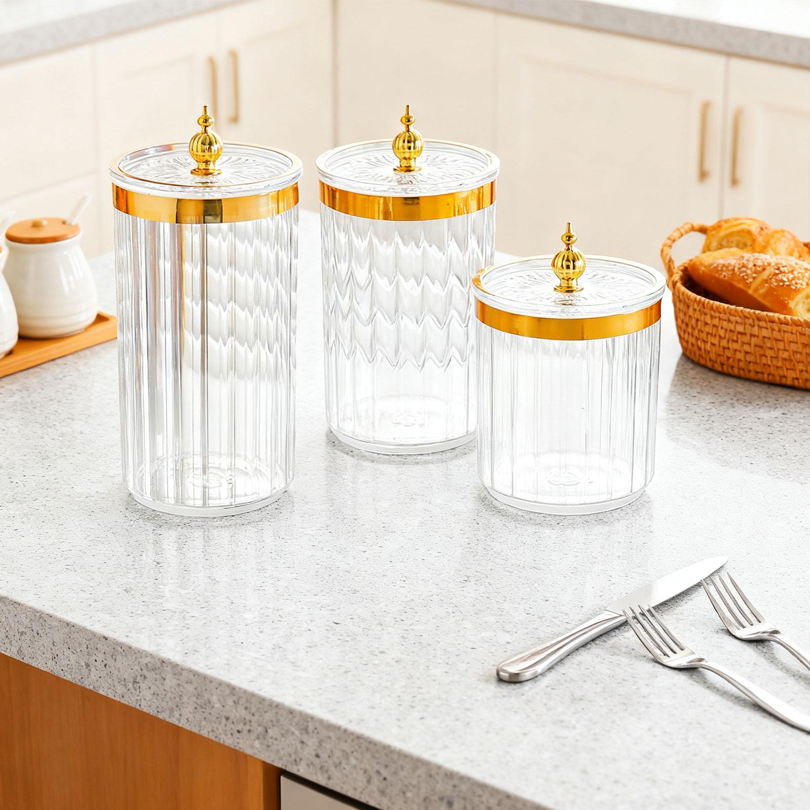 ชุดโหลเก็บอาหารใสแบบสุญญากาศ 3 - Kitchen Baking Pantry บทวิจารณ์และราคา