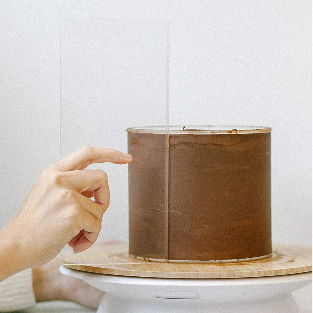 อะคริลิคหวีที่ปาดเค้กใส4ขนาดที - Fondant Smoother Set บทวิจารณ์และราคา