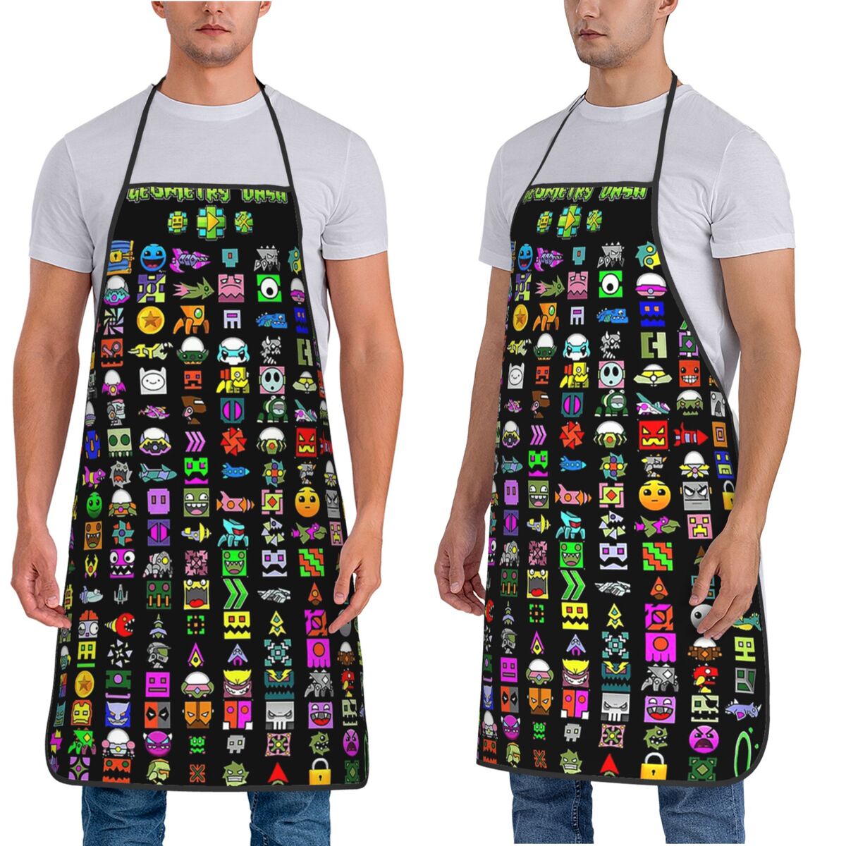 ผ้ากันเปื้อนลายตัวละครเกม Geom - Kitchen Baking Game บทวิจารณ์และราคา