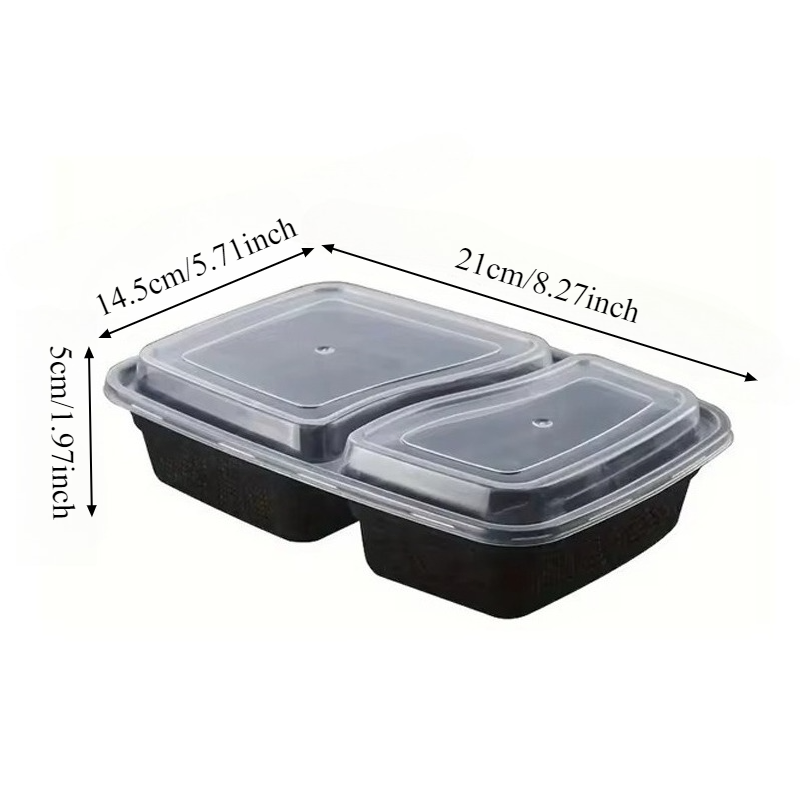10 ชุดกล่องอาหารทิ้งพร้อมฝาปิด - Kitchen Baking Tins บทวิจารณ์และราคา