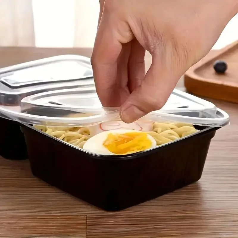 10 ชุดกล่องอาหารทิ้งพร้อมฝาปิด - Kitchen Baking Tins บทวิจารณ์และราคา