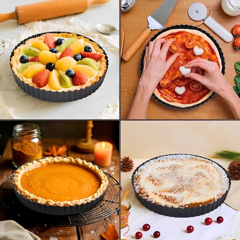 ถาดอบเค้กแบบถอดก้นได้ 1 ชิ้น ข - Kitchen Baking Items บทวิจารณ์และราคา