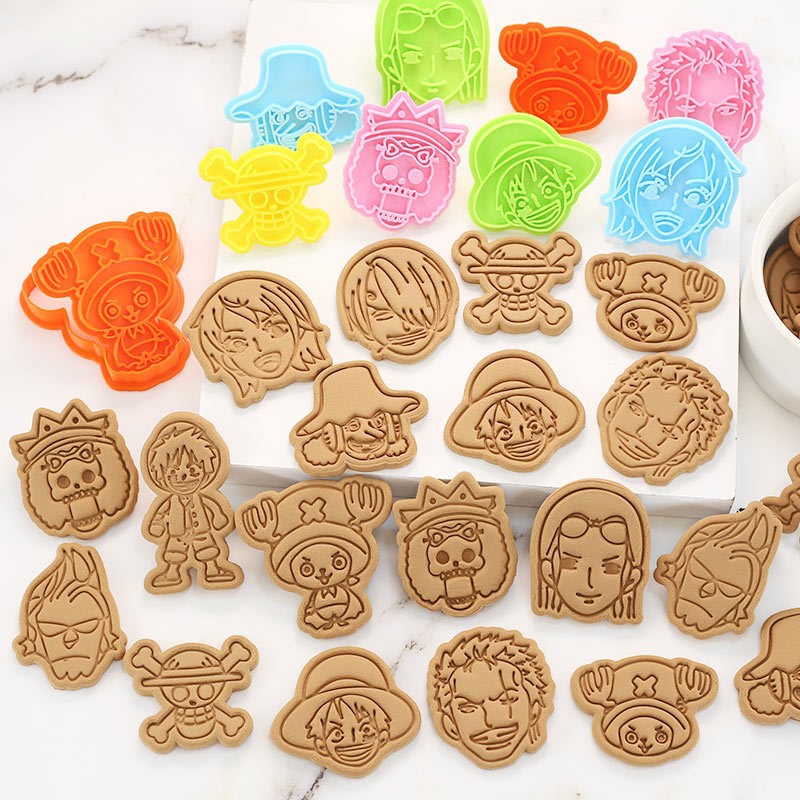 แม่พิมพ์ทำขนมวันพีซ ลูฟี่ โซโล - Kitchen Baking Items บทวิจารณ์และราคา